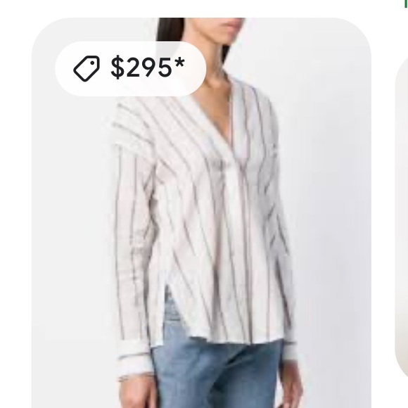 VINCE
TEXTURED STRIPE PULLOVER - OFF
WHITE - Picture 2 of 13